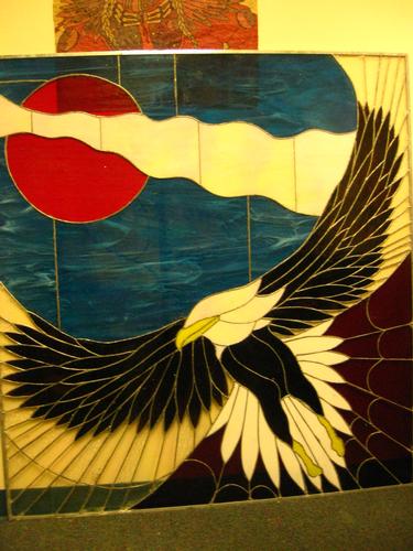 Stained Glass Eagle