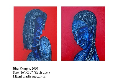 BLUE COUPLE