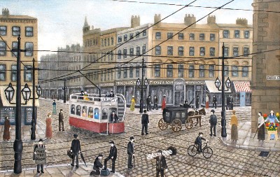 CROSS STREET MANCHESTER - 1910