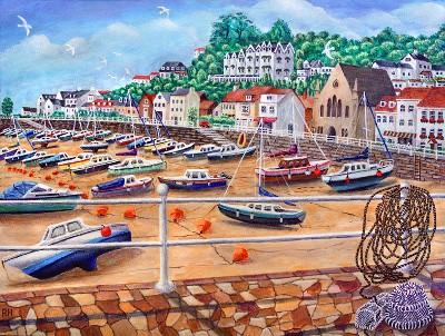 ST AUBIN'S HARBOUR - JERSEY