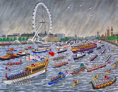 THAMES DIAMOND JUBILEE PAGEANT