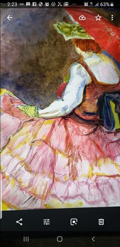 Woman in Petticoats