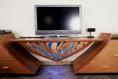 AV-Entertainment Center with RiverPanel(tm)