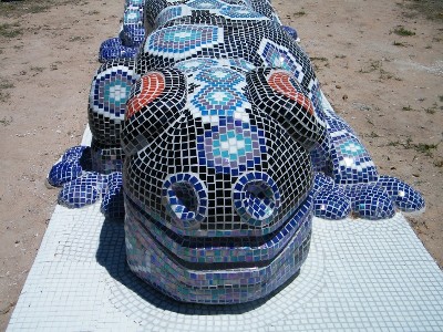 Giant Blue Gecko