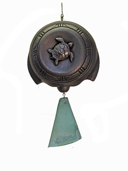 Wind Bell Black Turtle