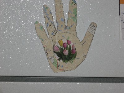 Hand Picture Frame